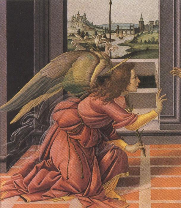 Sandro Botticelli Details of Annunciation (mk36) oil painting image